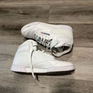 Reebok White High-Top Sneakers